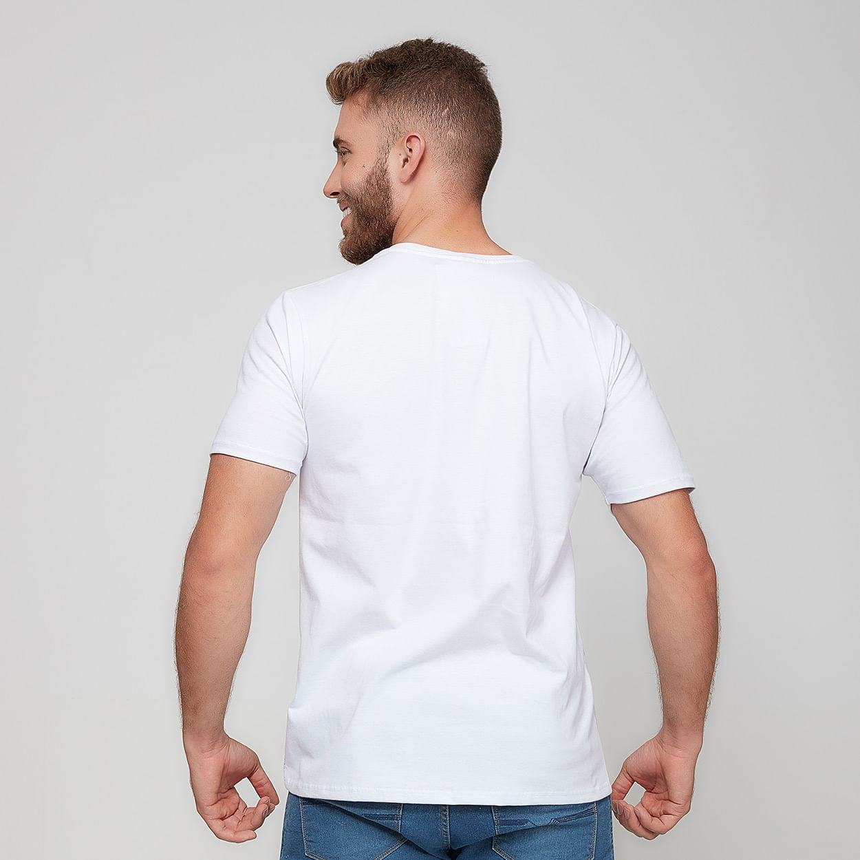 Branco  - Camiseta Jesus Misericordioso DVE4099