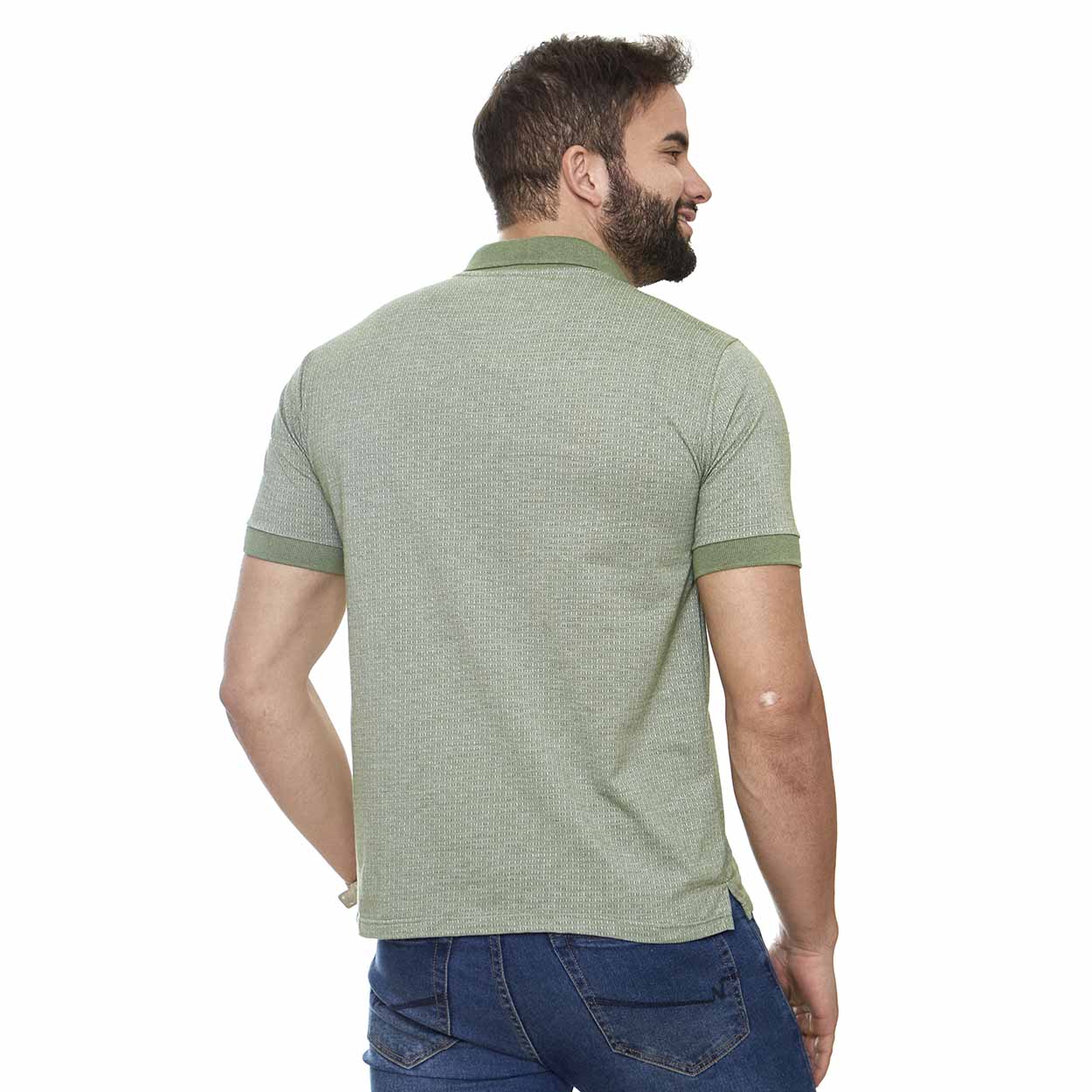 Camiseta Gola Polo São José GMP11433 - OUTLET - Verde  