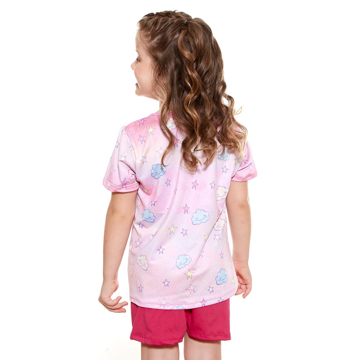 Pijama infantil Gracinha PJ9879 - Rosa Pink  