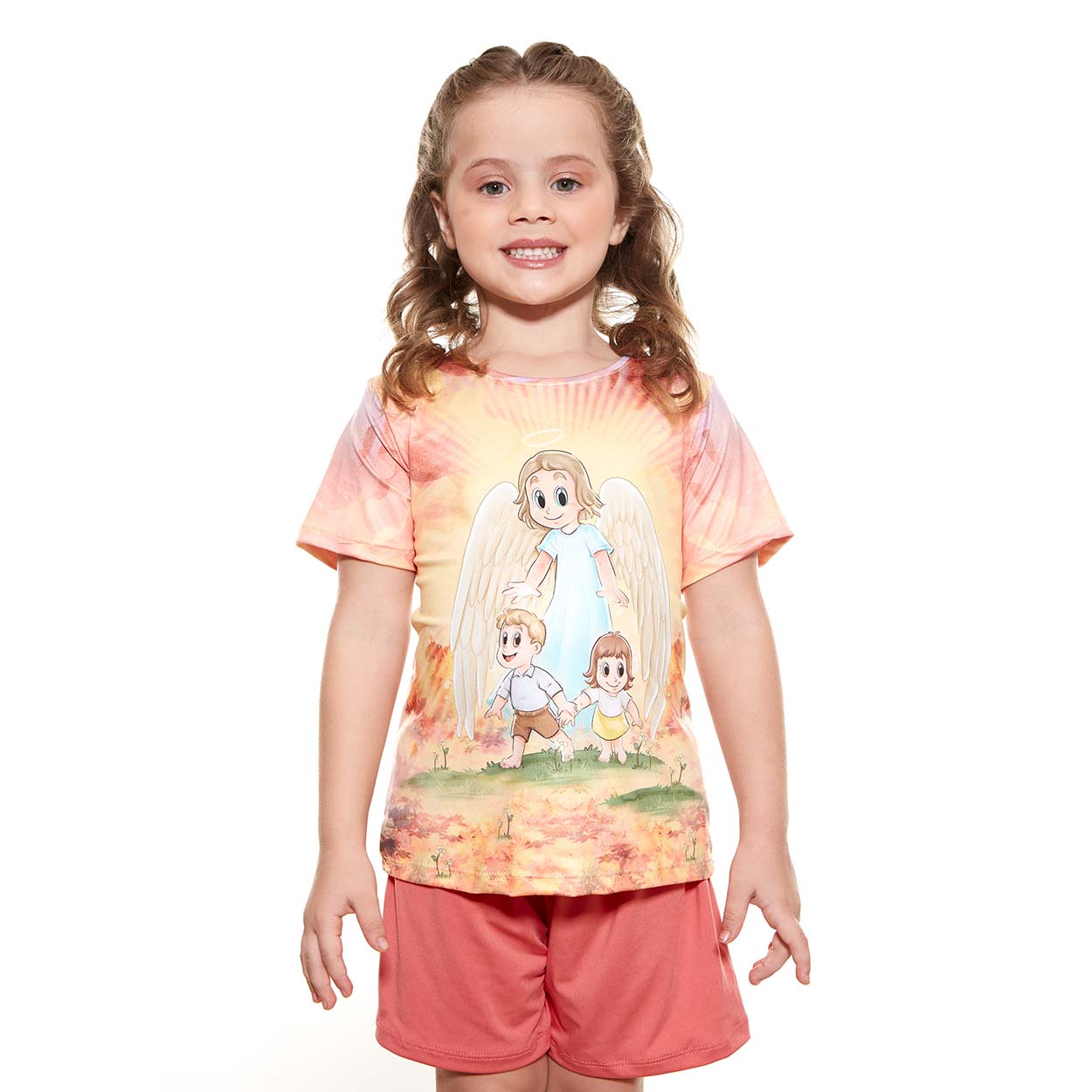 Estampado  - Pijama infantil Anjo da Guarda PJ9881