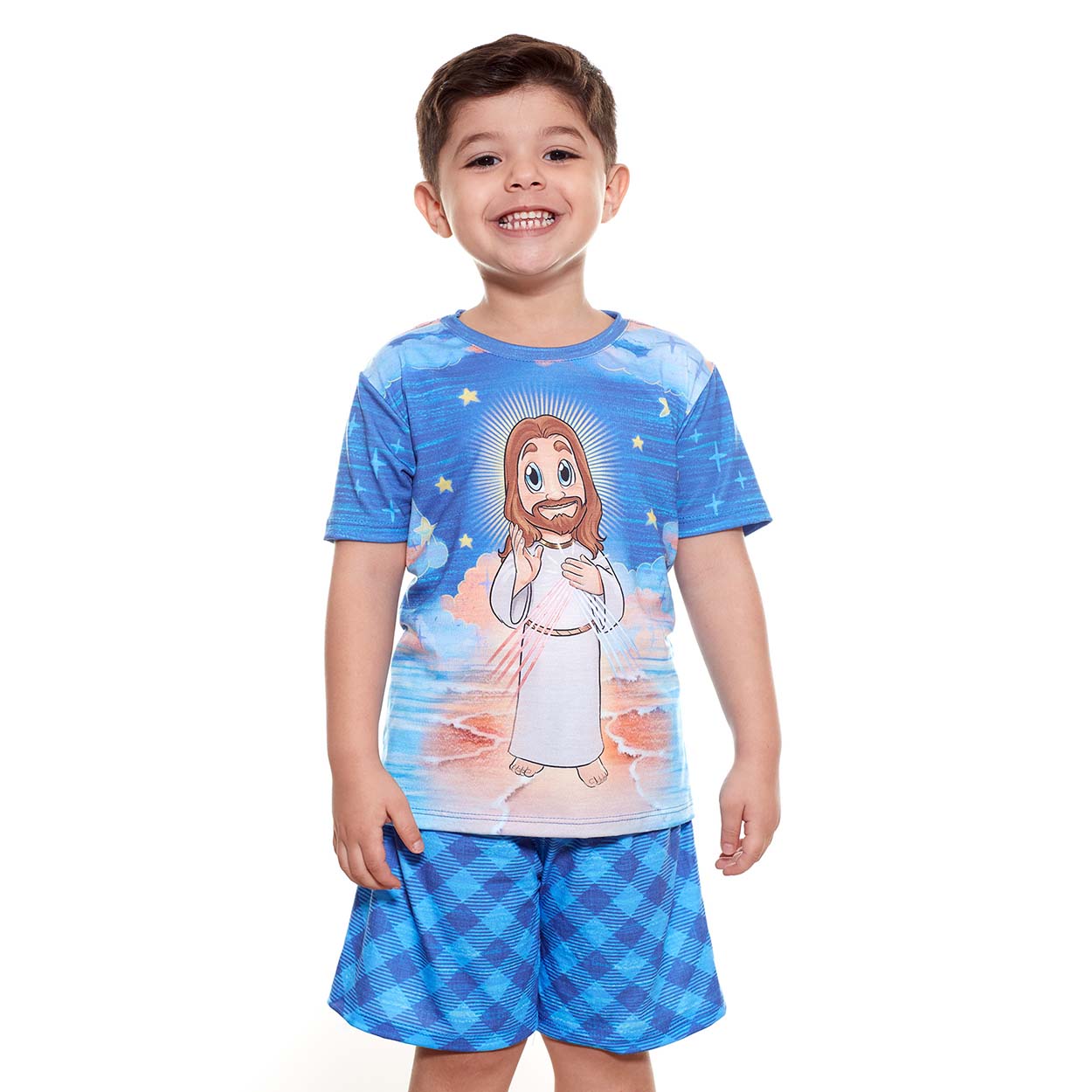 Pijama infantil Jesus Misericordioso PJ9883 - Estampado  