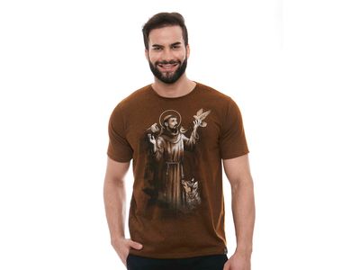 Camiseta São Francisco De Assis DV11574