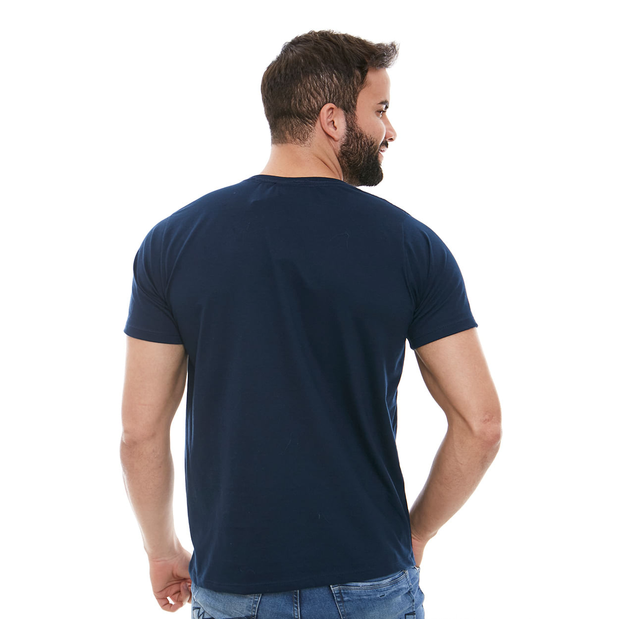 Camiseta Protegido MS11544 - Azul  