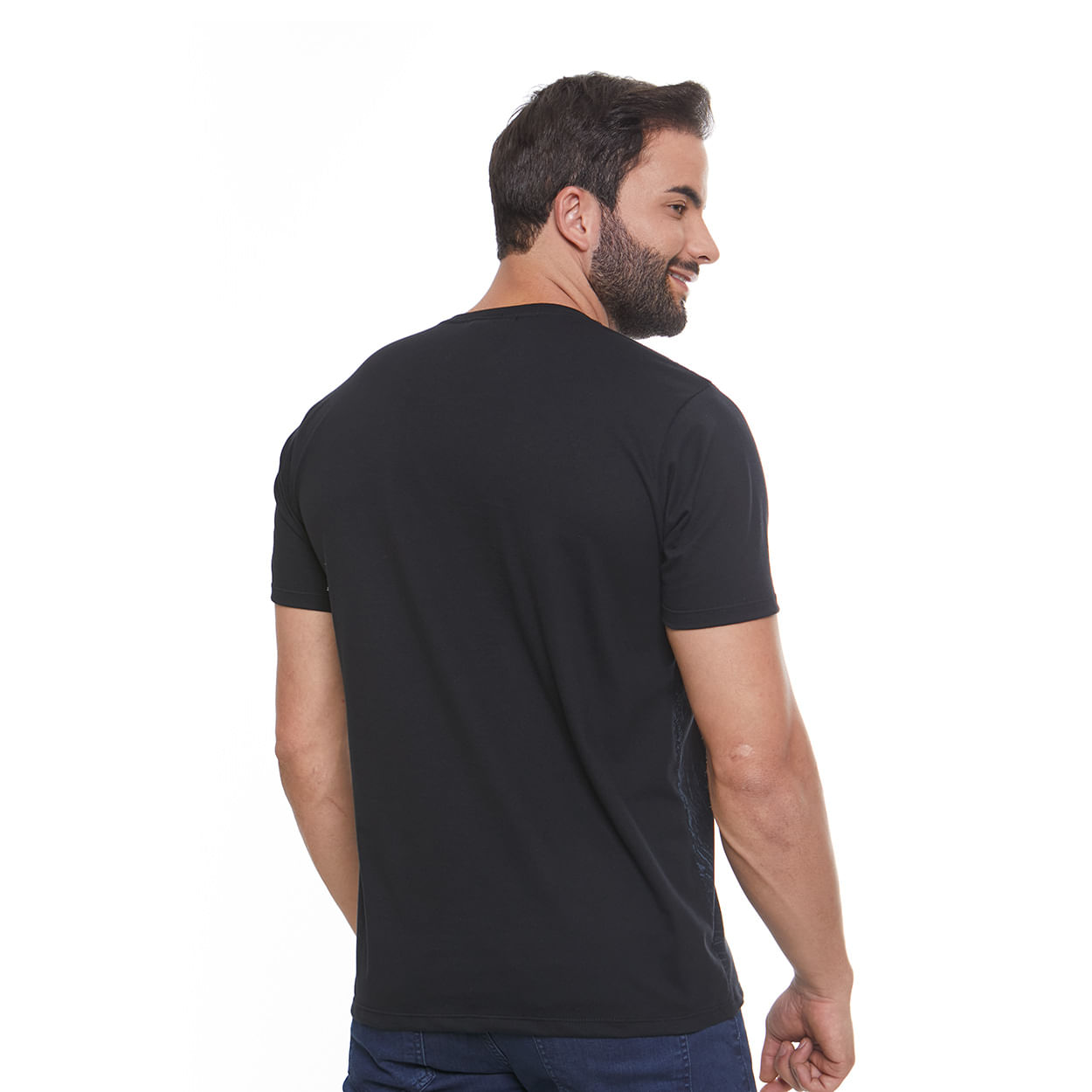 Camiseta Eu Acredito em Milagres MS11836 - Preto  