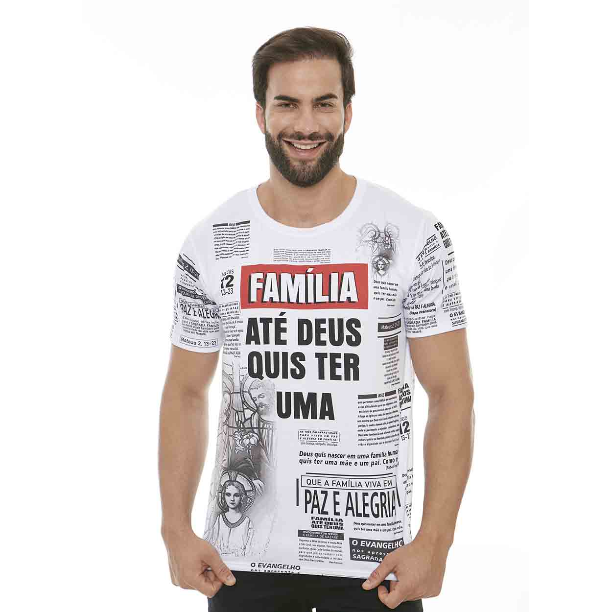 Camiseta Sagrada família DV11941 - Estampado  