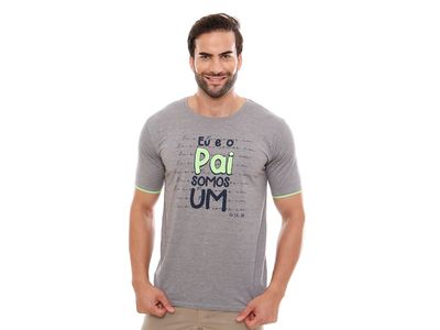 Camiseta Eu e o Pai Somos Um MS9017