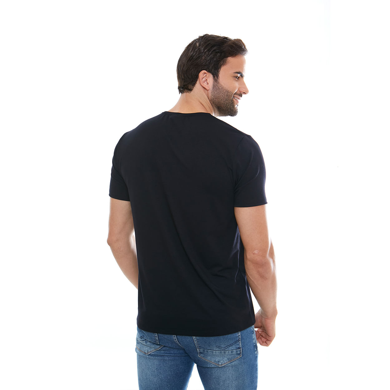 Camiseta Seja Um Girassol Para Alguém DV12147 - Preto  