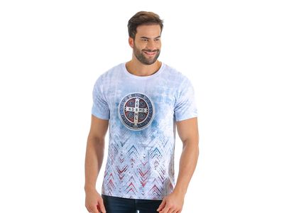 Camiseta Medalha de São Bento DV11777 - Outlet