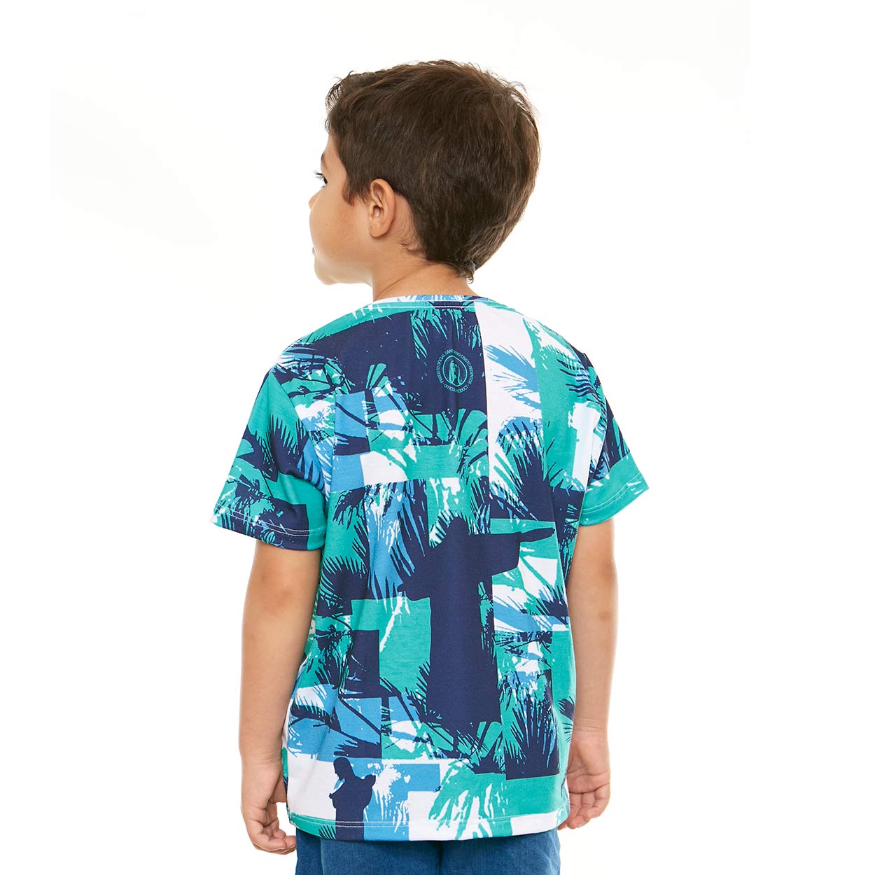 Camiseta Infantil Cristo Redentor DV12045 - Estampado  