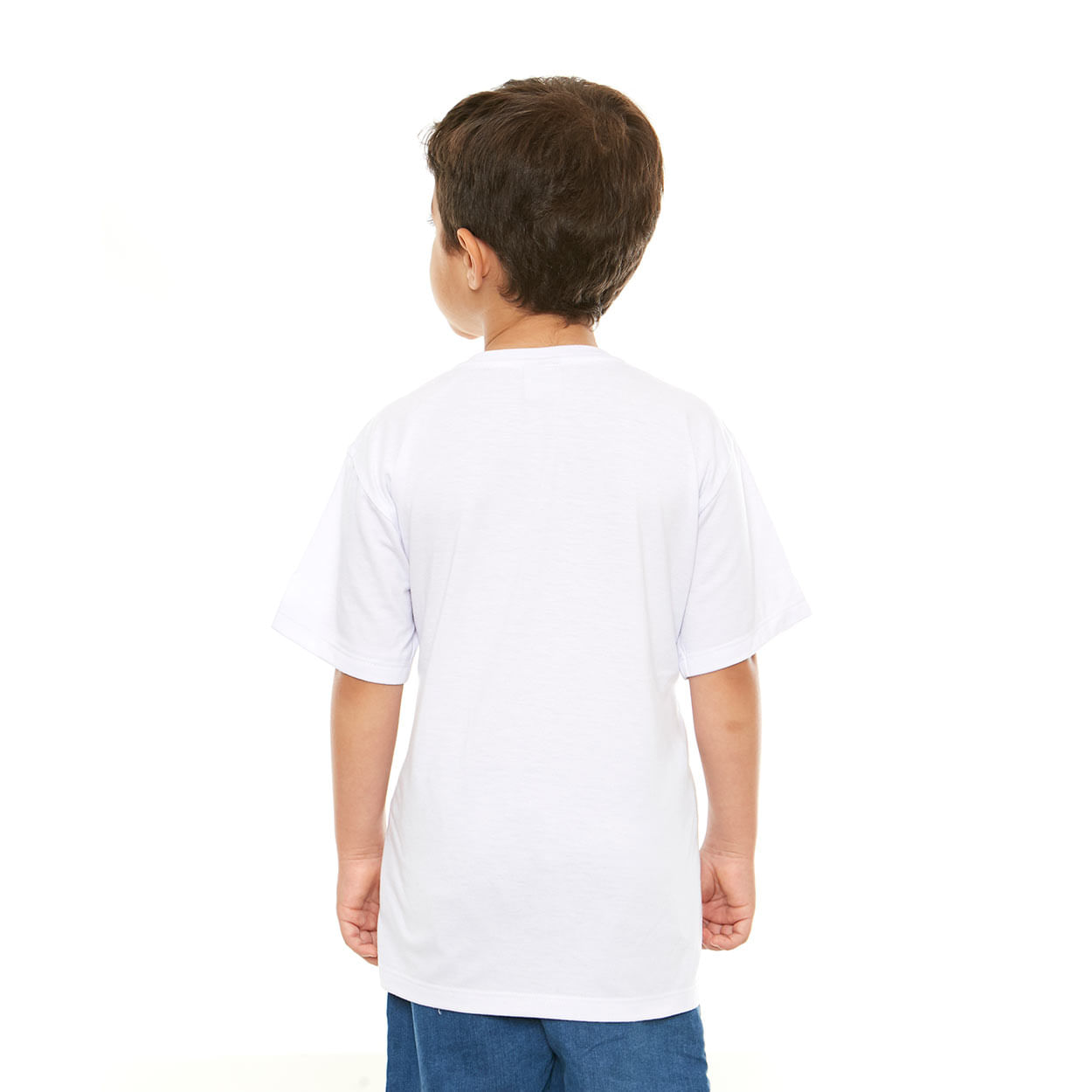 Camiseta Infantil Cristo Redentor DV12036 - Branco  