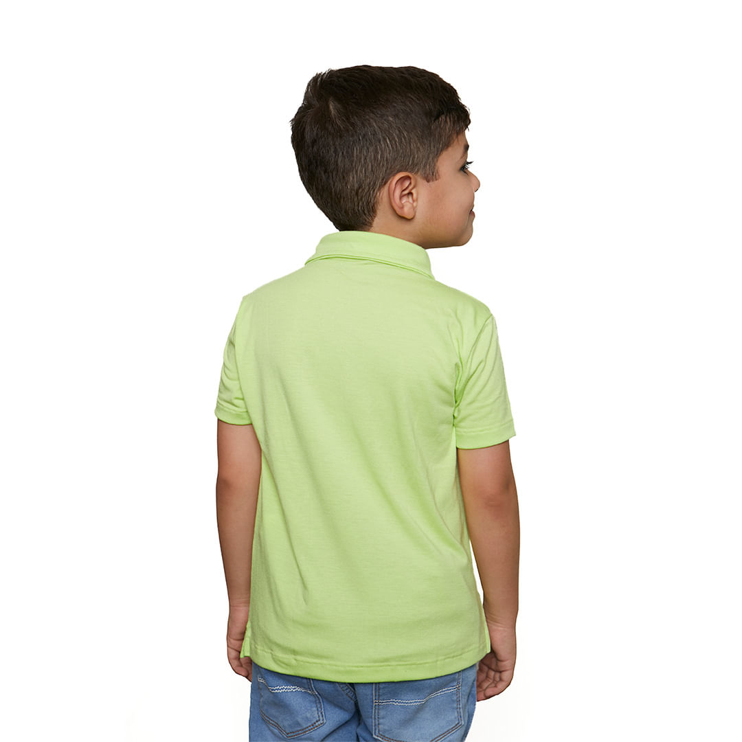 Camiseta Gola Polo infantil medalha de São Bento GMP9680 - VD Lunar  