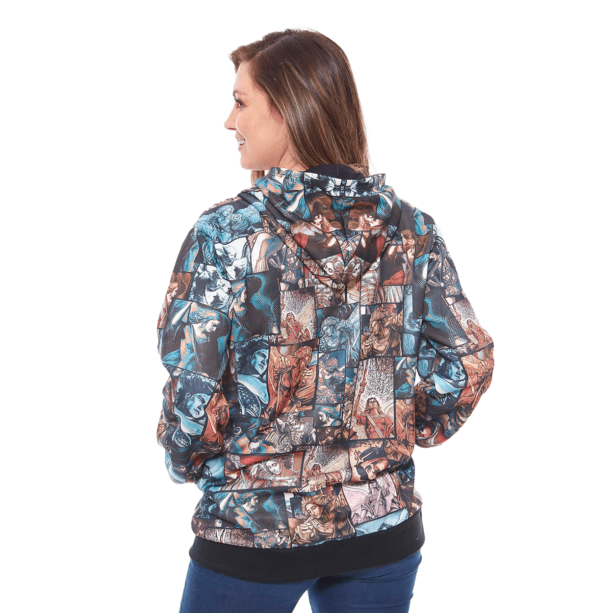 Moletom feminino São Miguel Arcanjo DV11181 - Estampado  