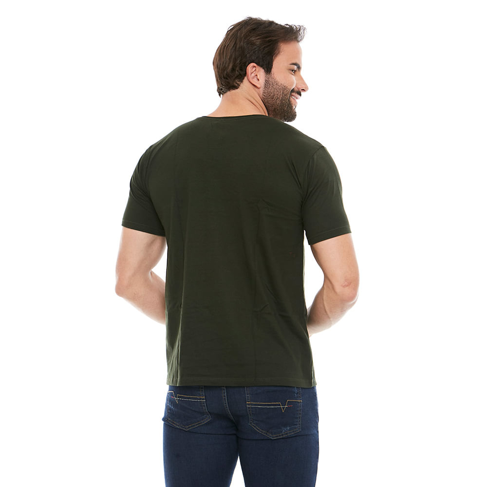 Camiseta Face de Jesus Cristo DV9351 - Verde  