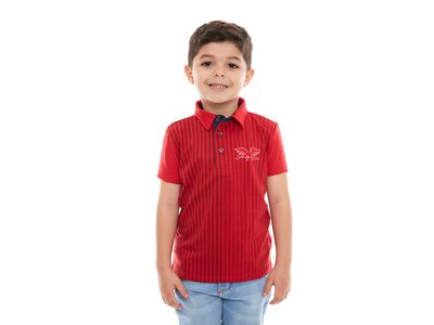 Camiseta Gola Polo infantil Santo Anjo do Senhor GMP9681