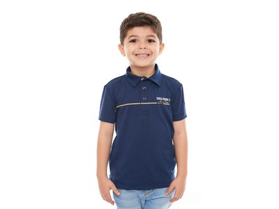 Camiseta Gola Polo infantil Obra-prima de Deus GMP9682