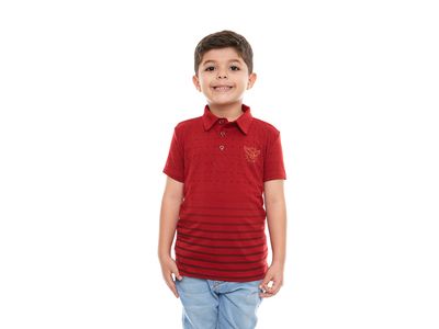 Camiseta Gola Polo infantil Espírito Santo GMP9684