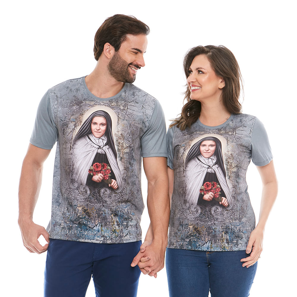 Grafite  - Camiseta Santa Teresinha DV12190