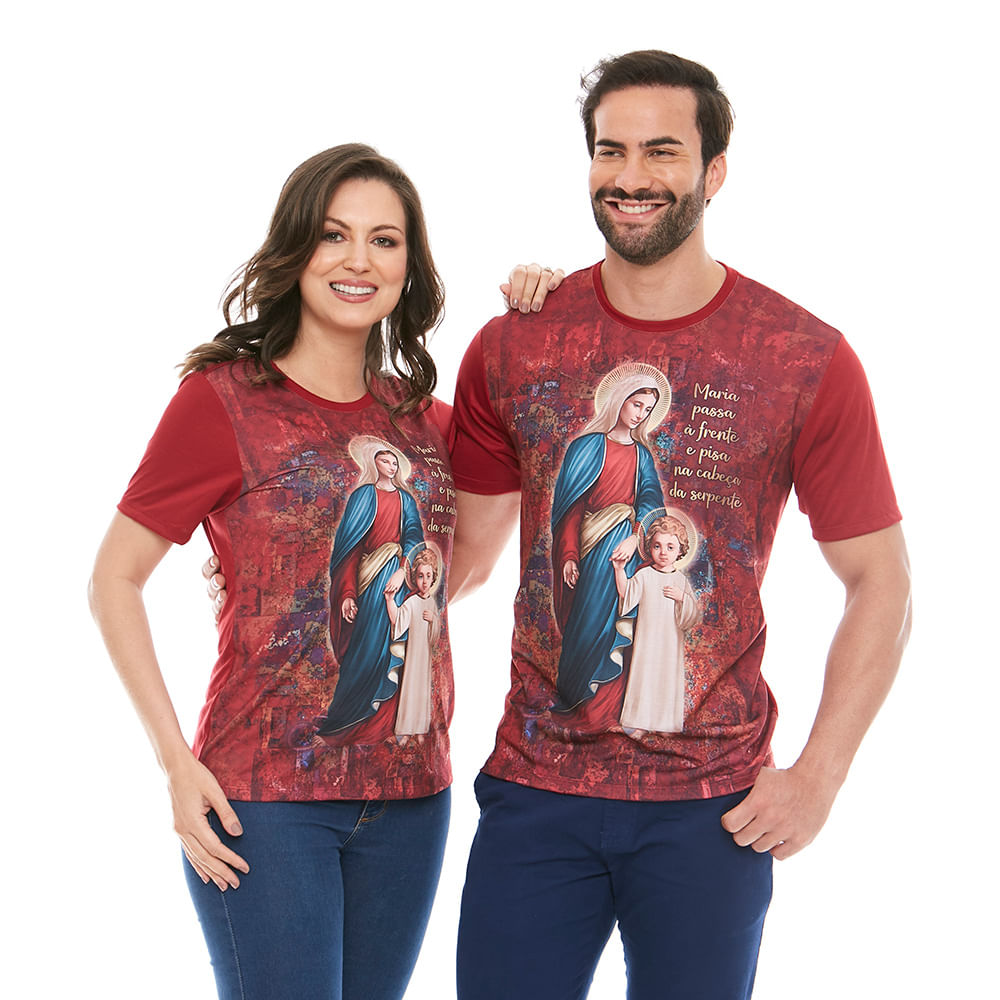 Camiseta Maria Passa a Frente DV12179 - Vermelho  