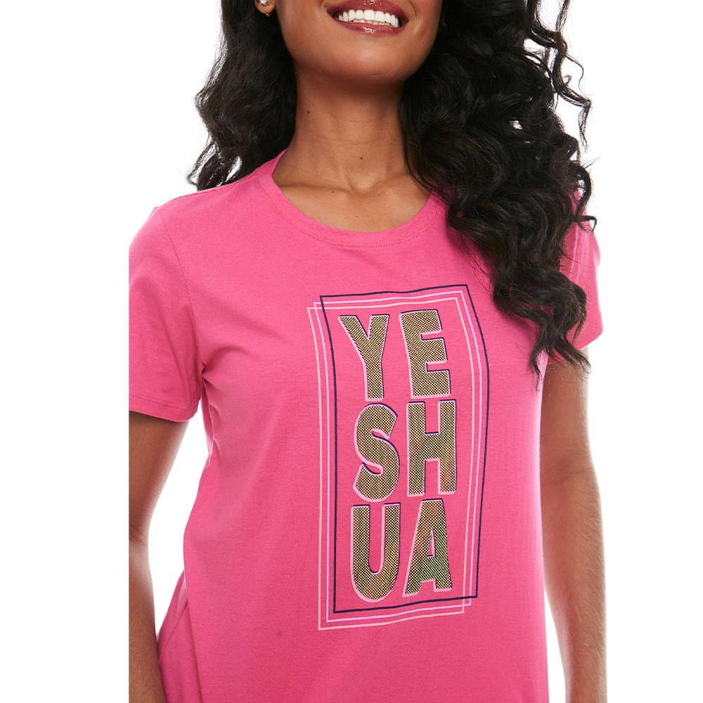 Baby Look Yeshua MS11936 - Rosa Pink  