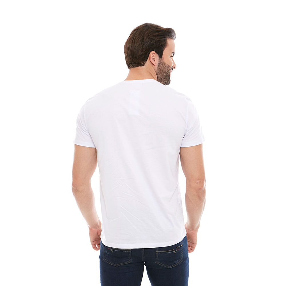 Camiseta Santo, Santo, Santo MS11904 - Branco  