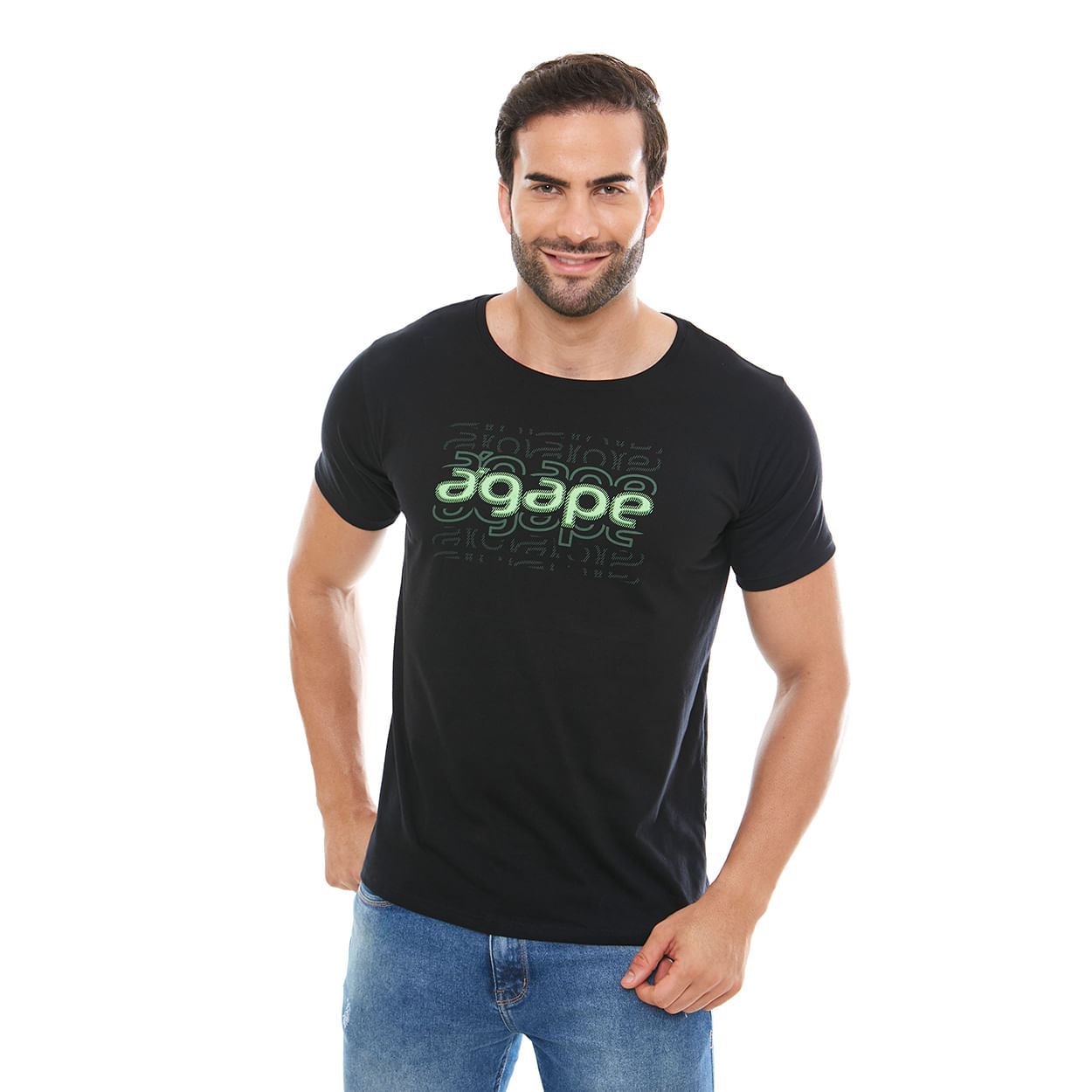 Camiseta Ágape DV12165 - Preto  