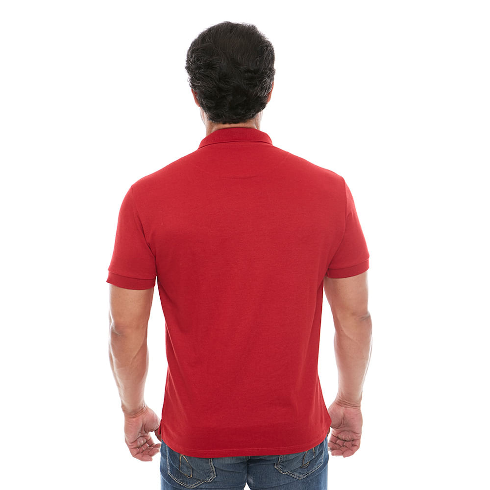 Vermelho  - Camiseta Gola Polo Espírito Santo GMP11630