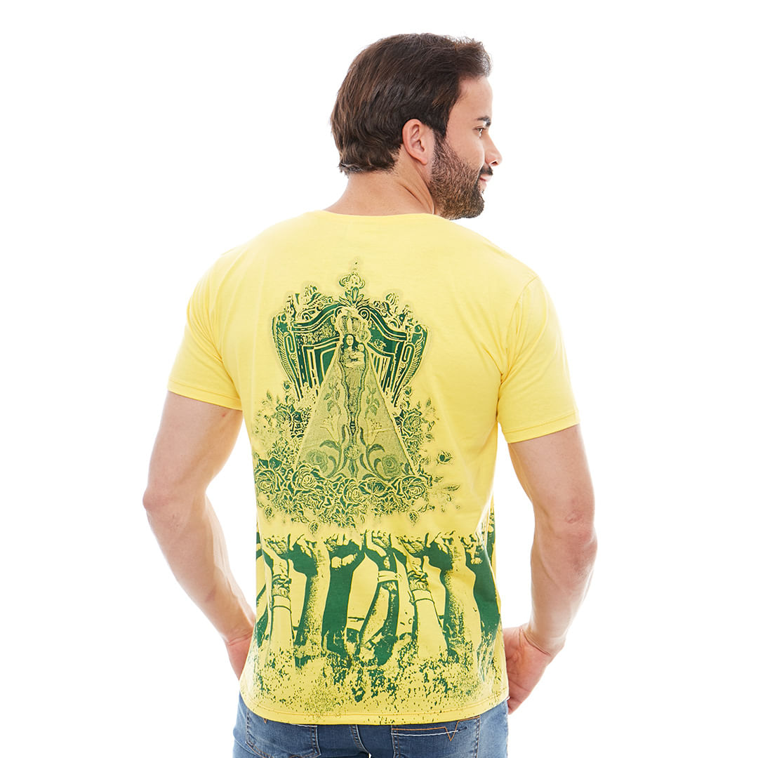 Camiseta Círio de Nazaré DV12371 - Amarelo  