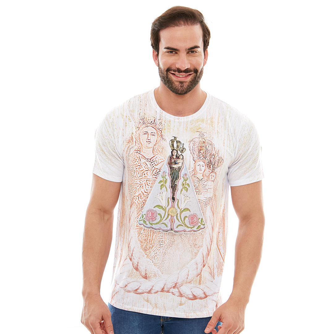 Camiseta Círio de Nazaré DV12312 - Branco  