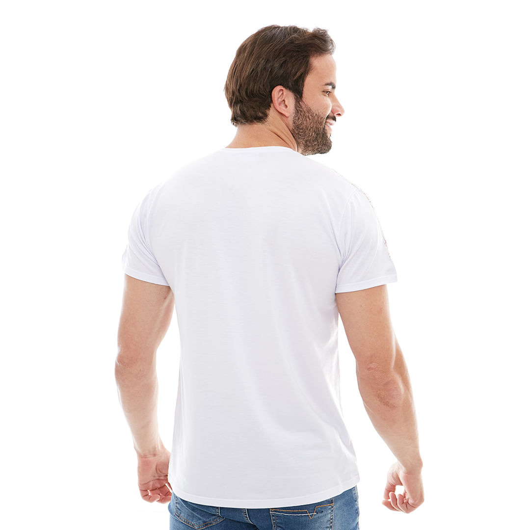 Branco  - Camiseta Círio de Nazaré DV12324