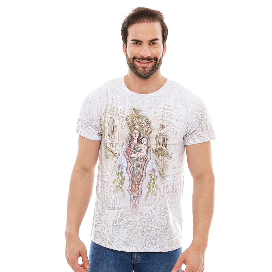 Camiseta Círio de Nazaré DV12307 - Branco  