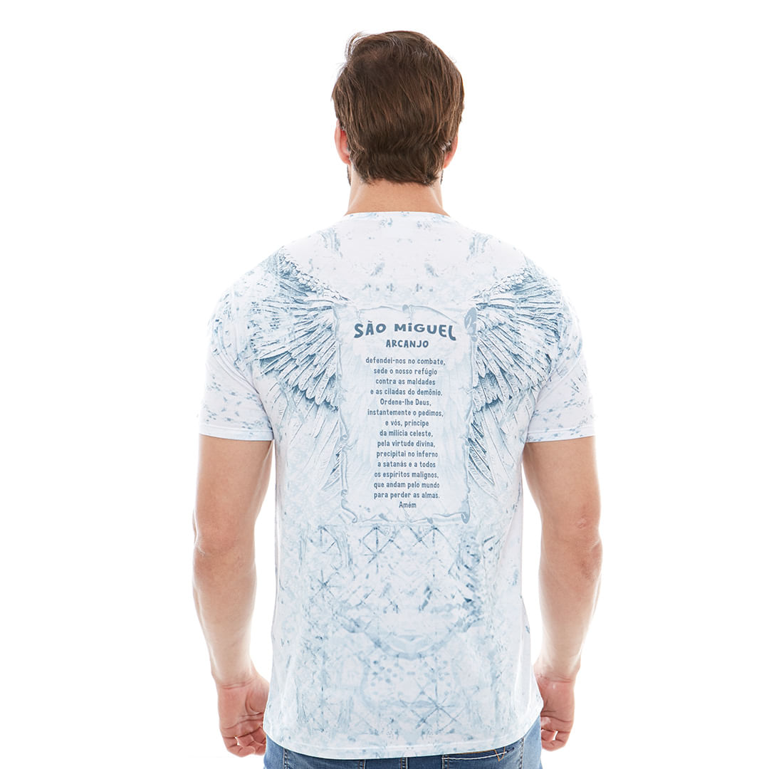 Estampado  - Camiseta São Miguel Arcanjo DV12488