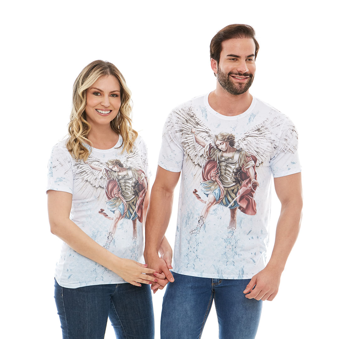 Estampado  - Camiseta São Miguel Arcanjo DV12488