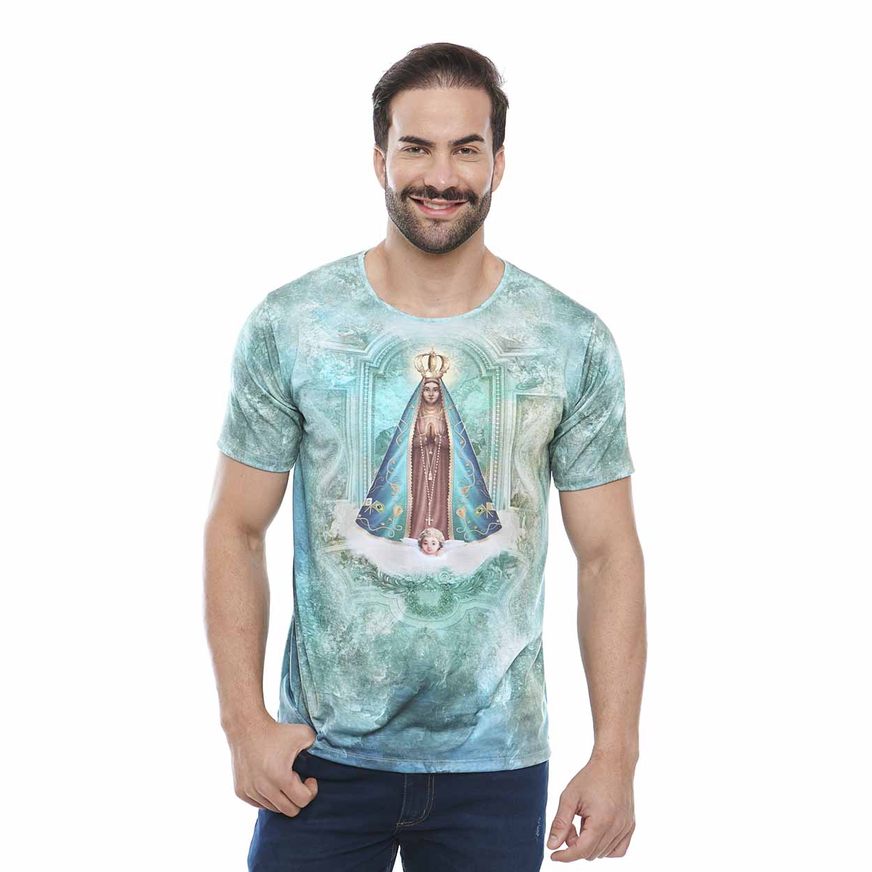 Estampado  - Camiseta Nossa Senhora Aparecida DV12359