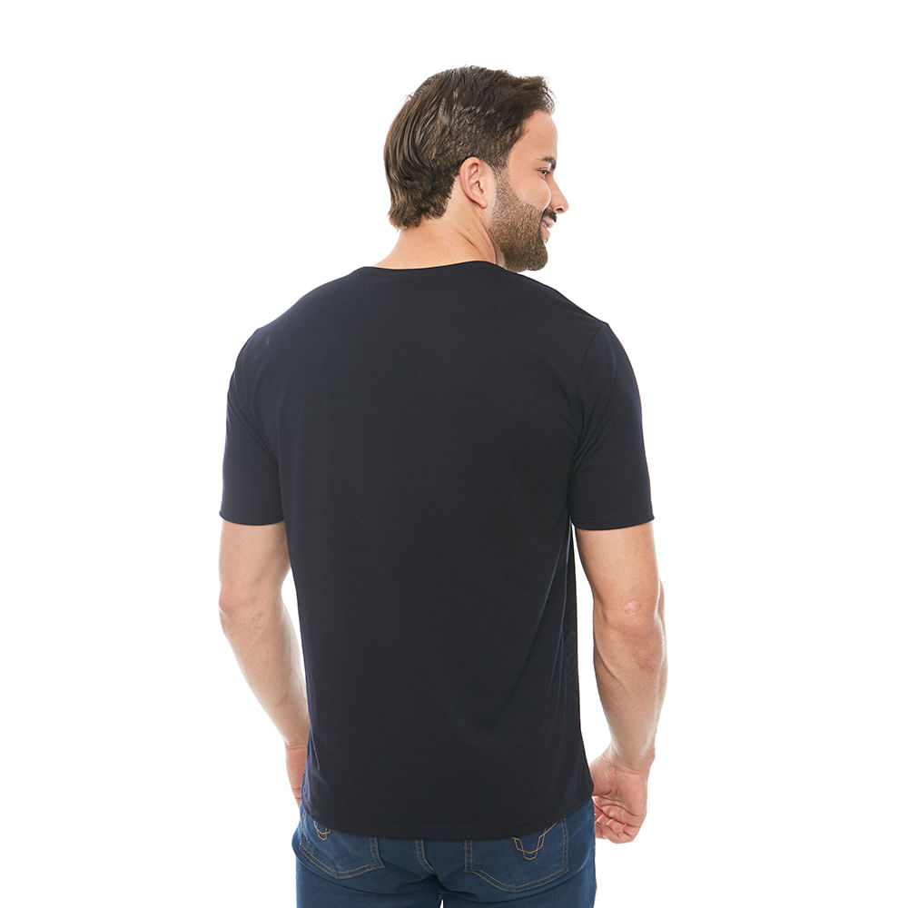 Camiseta Sagrado Coração de Jesus DV12443 - Preto  