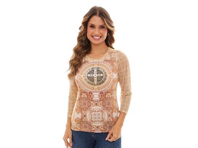 Blusa Medalha de São Bento FS12594