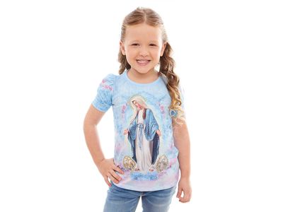 Baby Look Infantil Nossa Senhora das Graças FS12717