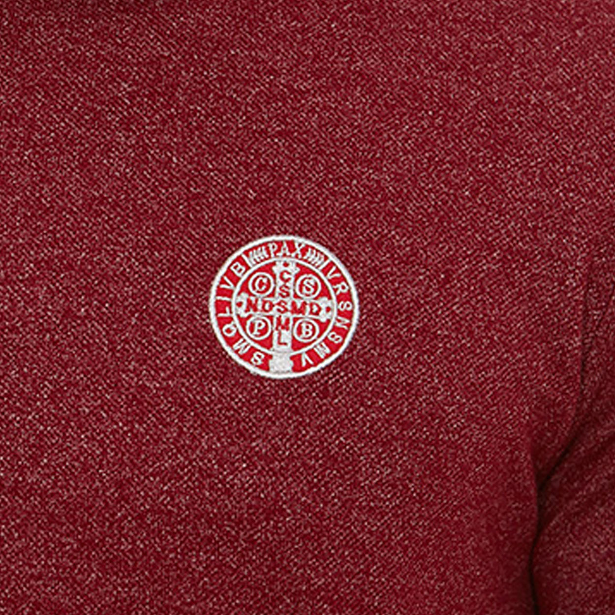 Camiseta Gola Polo Medalha de São Bento GMP11762 - Vermelho  