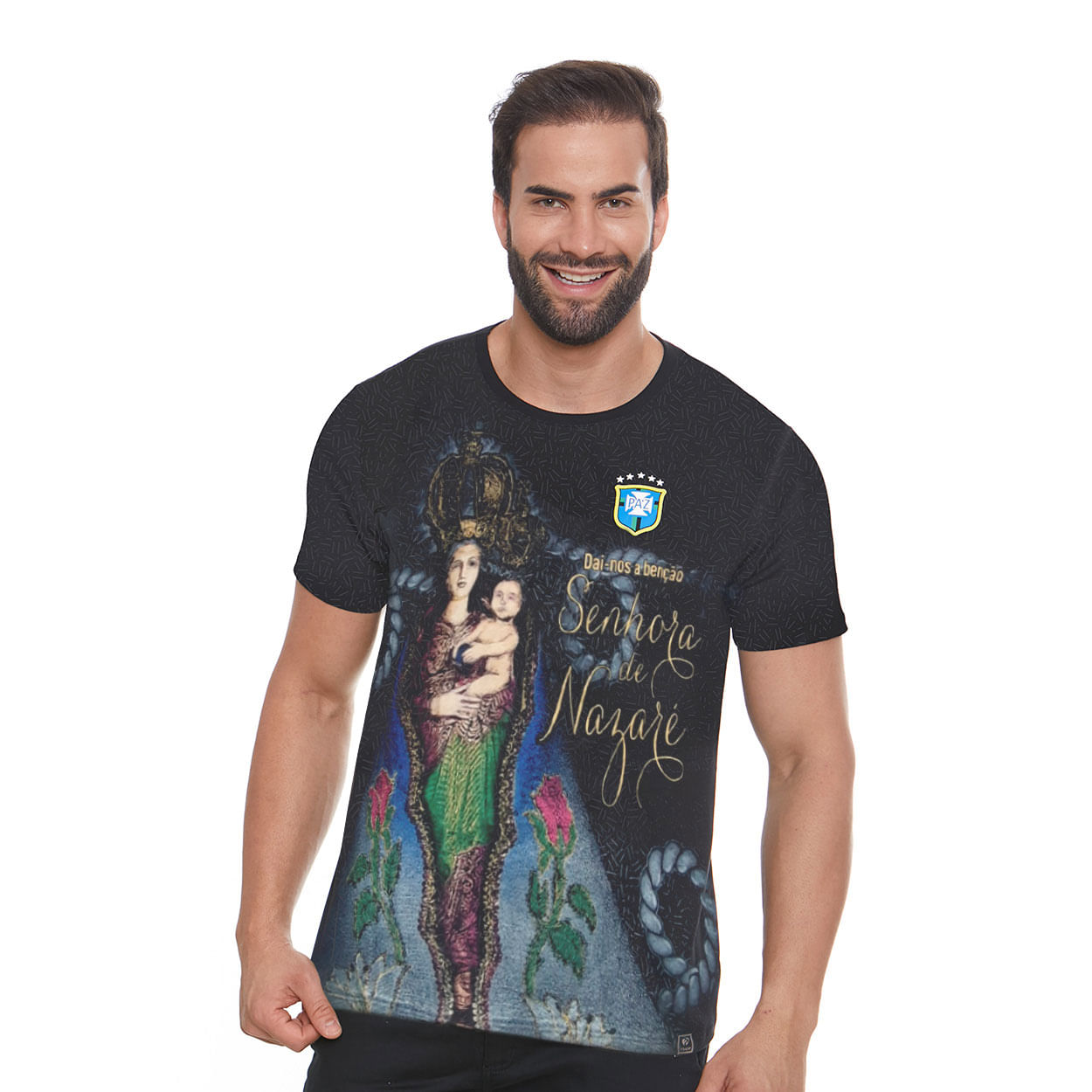 Camiseta Círio de Nazaré DV12579 - Preto  