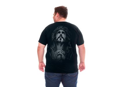 Camiseta Plus Size Jesus Cristo MSP13177