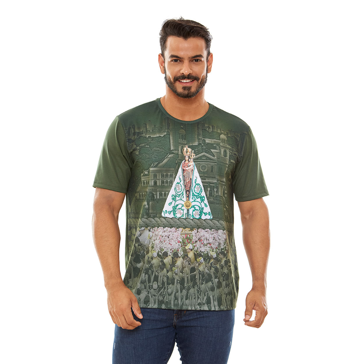 Camiseta Círio de Nazaré DV13013 - Verde  