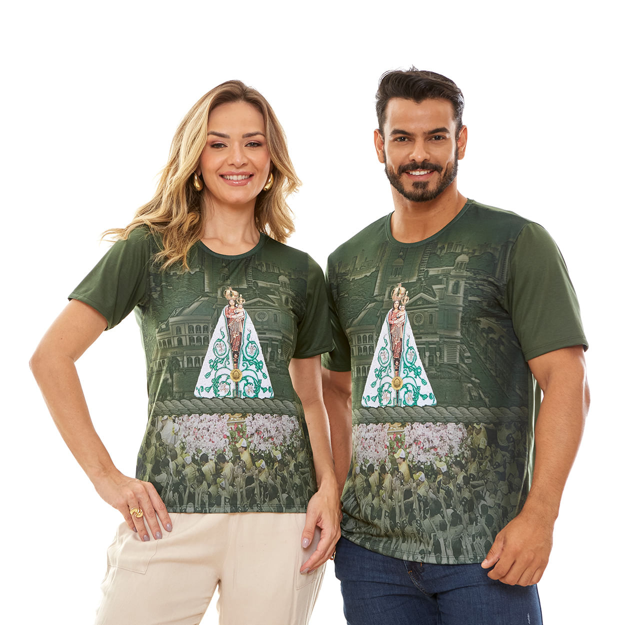 Camiseta Círio de Nazaré DV13013 - Verde  