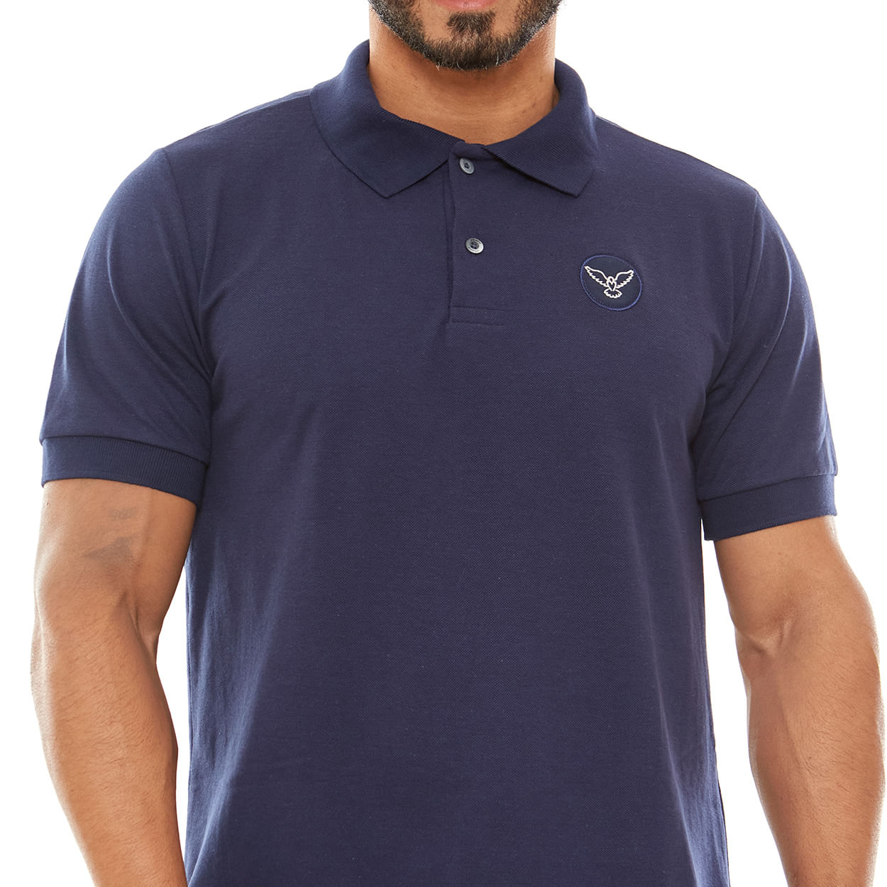 Azul  - Camiseta Gola Polo Espírito Santo GMP13168