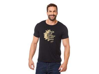 Camiseta Seja Um Girassol Para Alguém DV12147