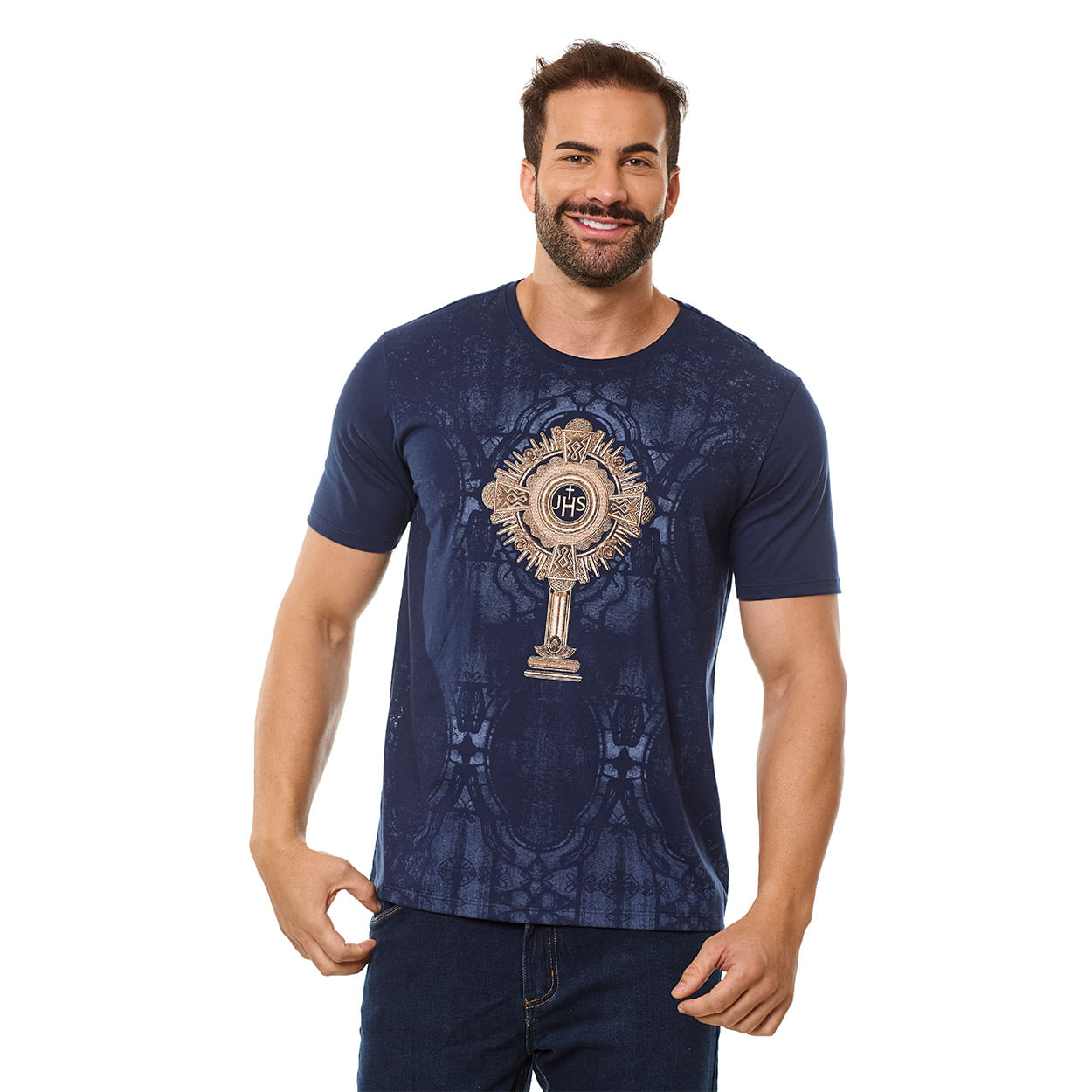 Camiseta Ostensório DV13269 - Azul Marinho  