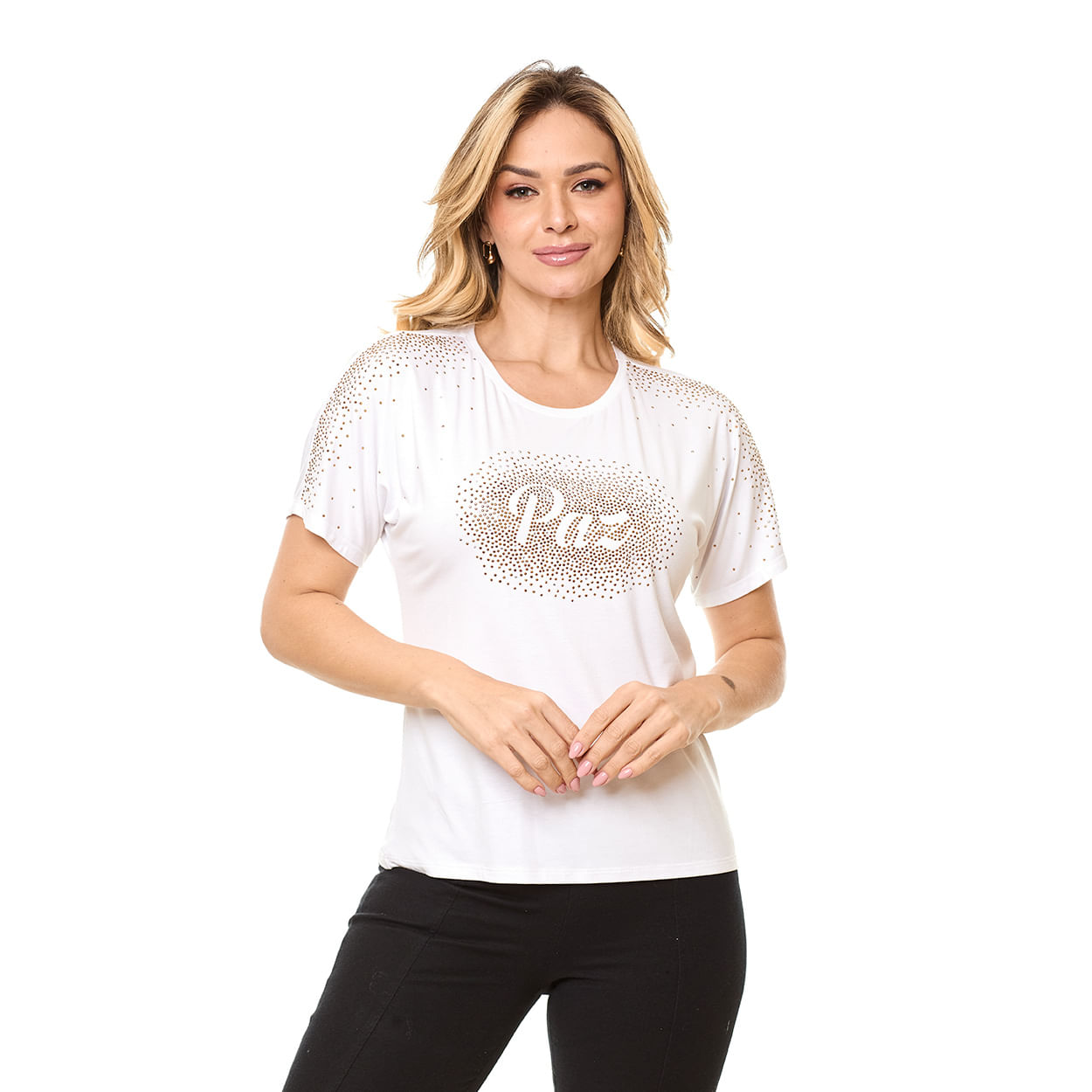 Blusa Paz FS13272 - Branco  