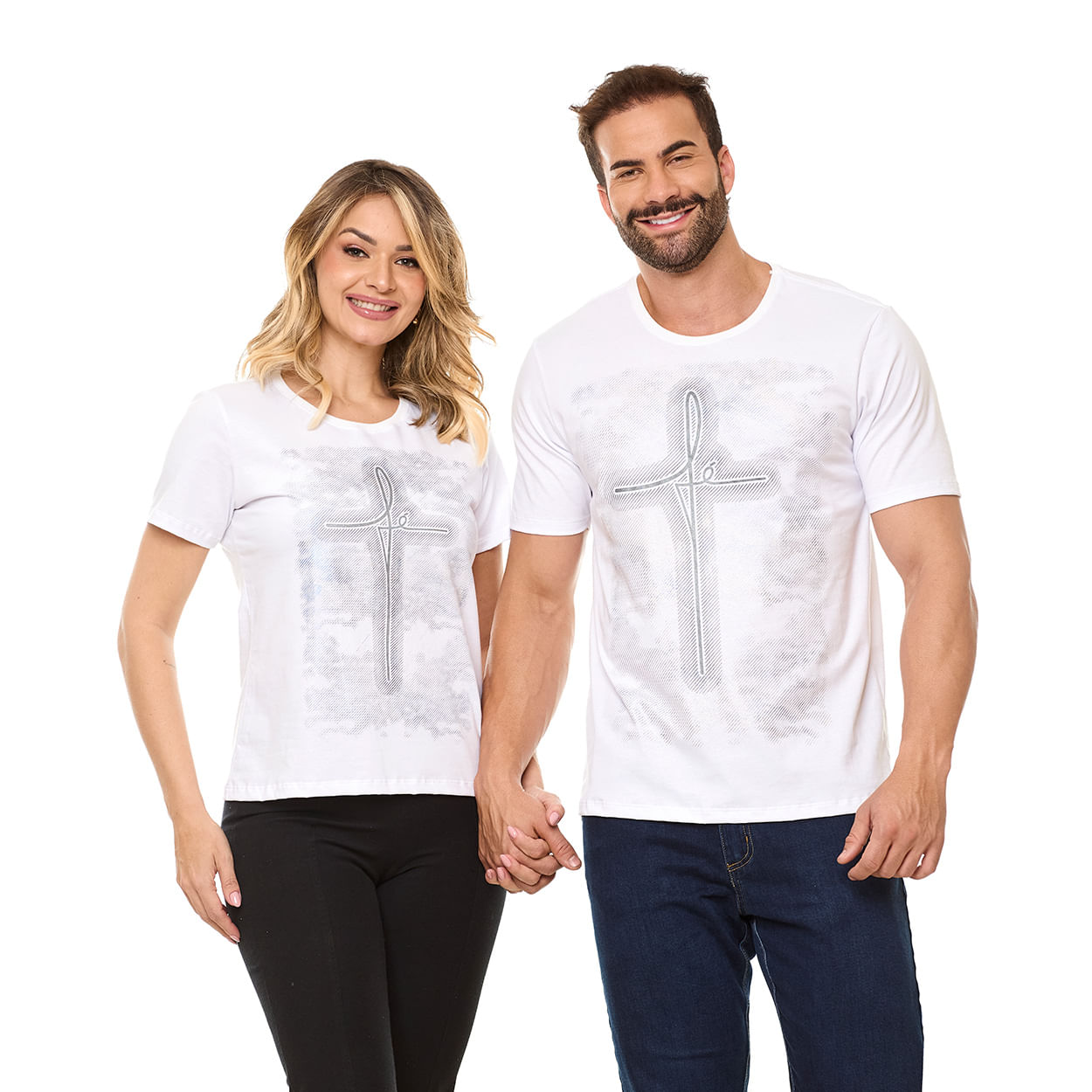 Camiseta Fé MS13278 - Branco  