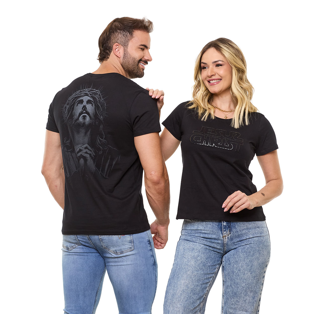 Camiseta Jesus Cristo MS13174 - Preto  