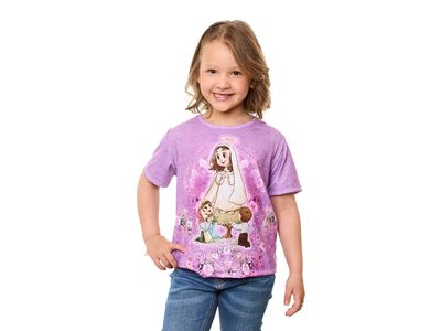 Camiseta Infantil Nossa Senhora de Fátima AK13354