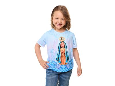 Camiseta Infantil Aparecidinha AK13153