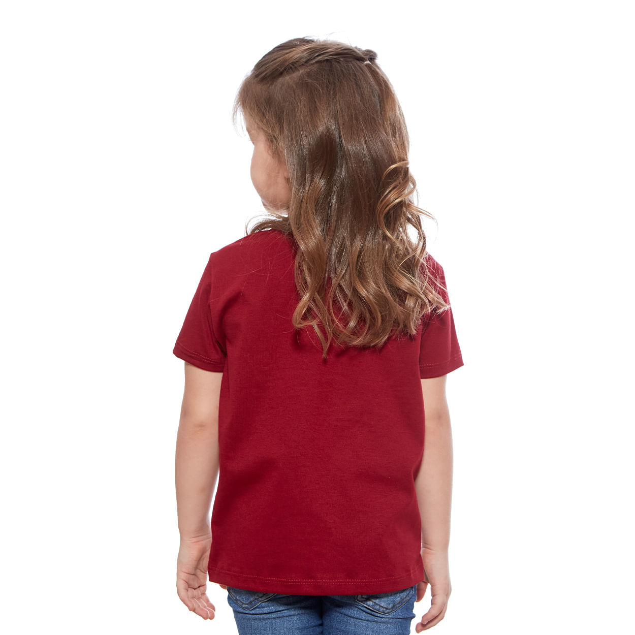 Camiseta Infantil Jesus Misericordioso DV12539 - Vermelho  